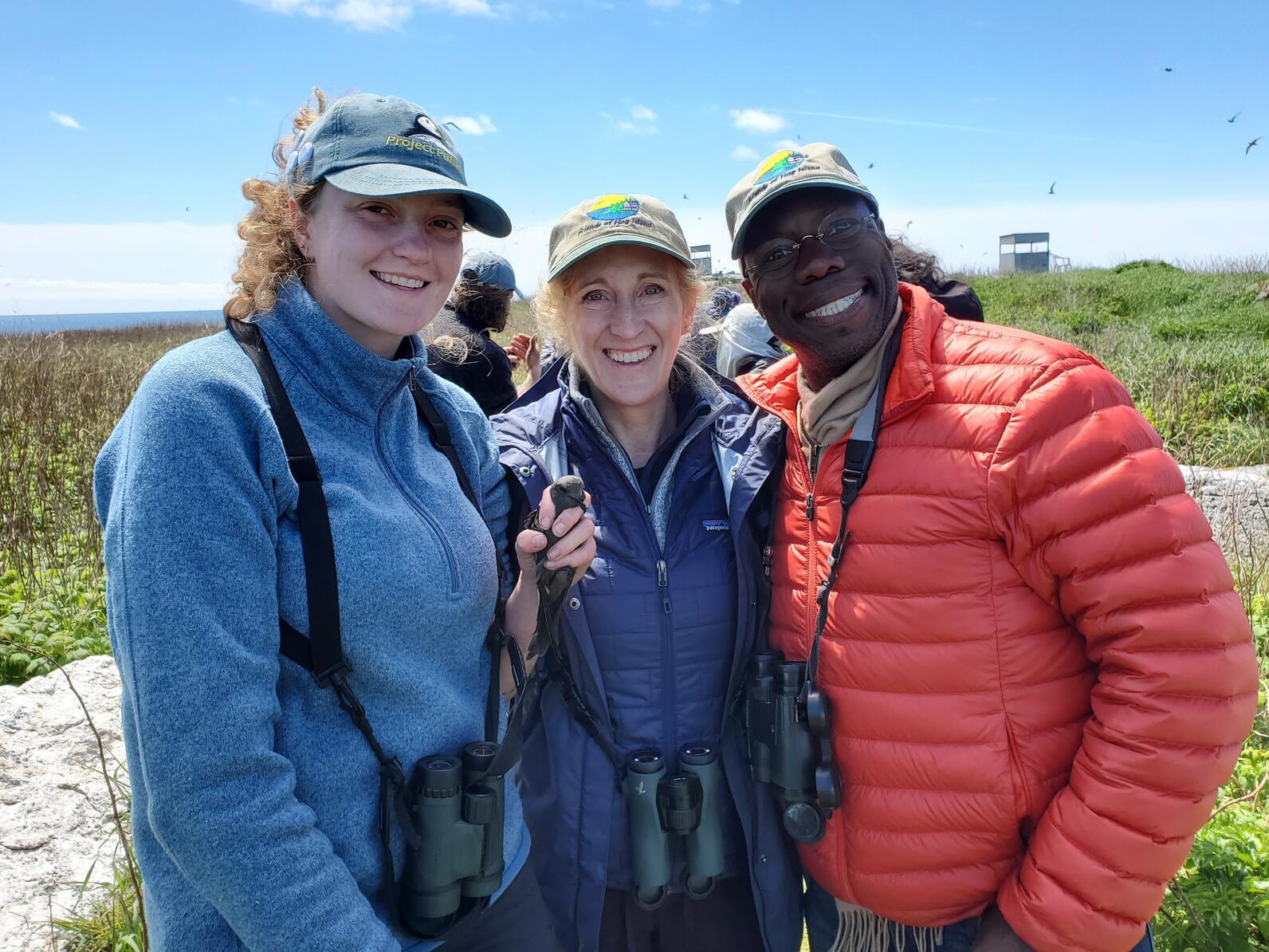 National Audubon Society’s Executive Team visits Eastern Egg Rock and Hog Island 