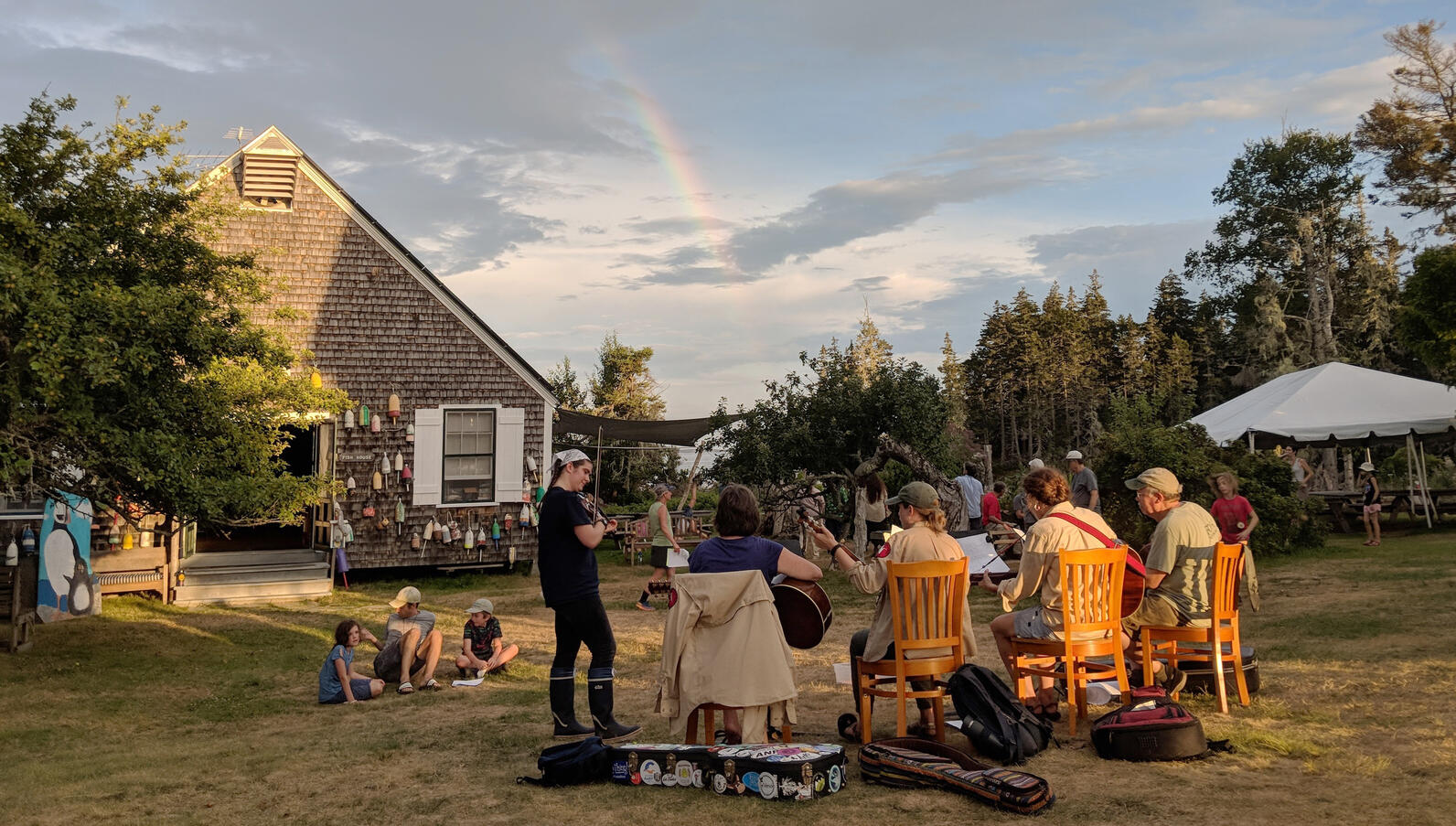 Hog Island Camp Session Musical Interlude